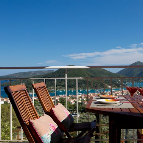 Gather for fun-filled family barbecues on the terrace