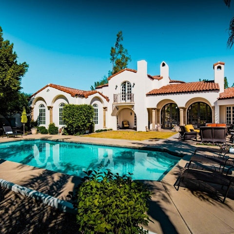 Take a refreshing dip in the pool