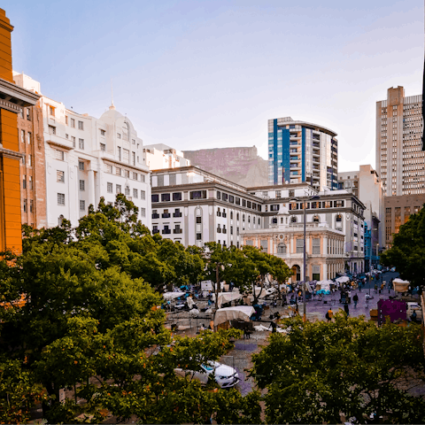 Explore Cape Town's bustling City Centre, right on your doorstep