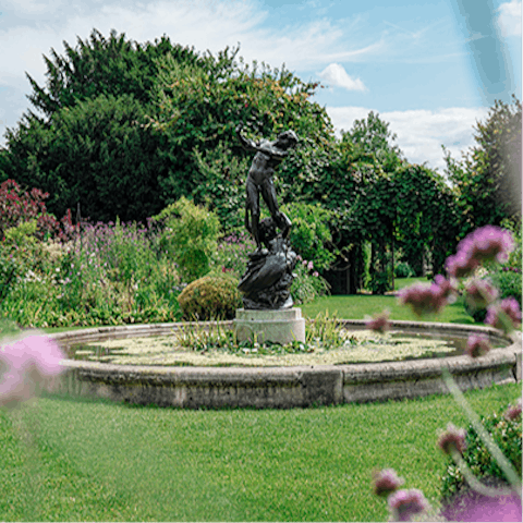 Take a refreshing stroll through beautiful Regent's Park