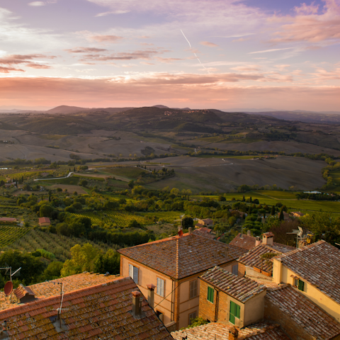 Visit nearby Montepulciano for a spot of culture