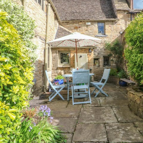 Relax and unwind with evening drinks on the terrace