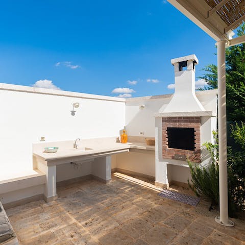 Get the fire going and barbecue your next meal