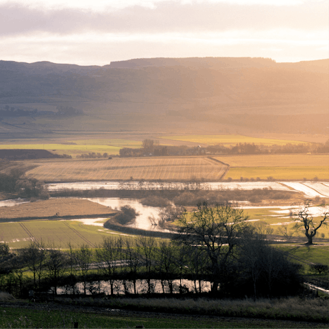 Stroll along the River Tay or hike up Kenmore Hill, right on your doorstep