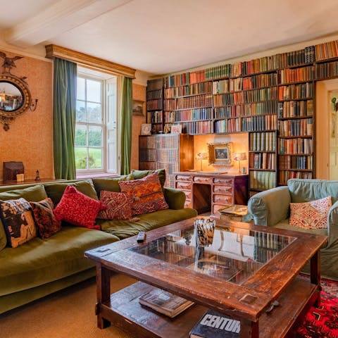 Get cosy in the snug and competitive in the billiards room