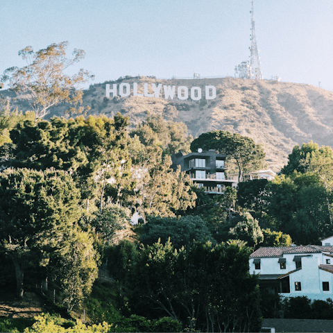 Relax in the peaceful surroundings of your ultra-exclusive Hollywood Hills home