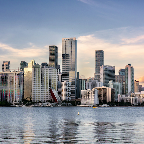 Drive twenty minutes to discover Downtown Miami