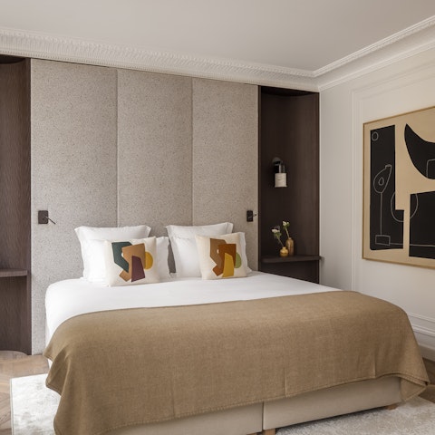 Sink into the comfortable beds and sleep soundly