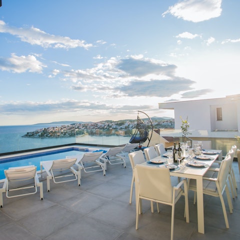 Fire up the barbecue for a sunset supper