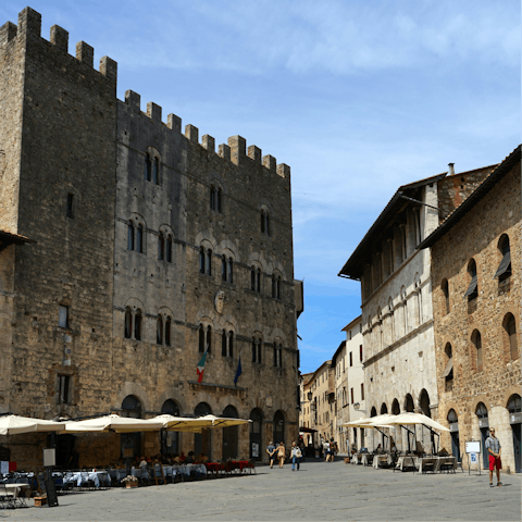 Enjoy sightseeing in Massa Marittima – a short drive away