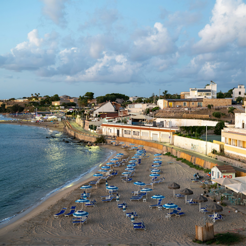 Stay in the heart of Terrasini, five minutes from the beach