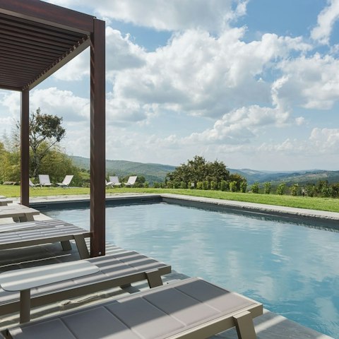 Savour extra-special scenery as you swim and sunbathe