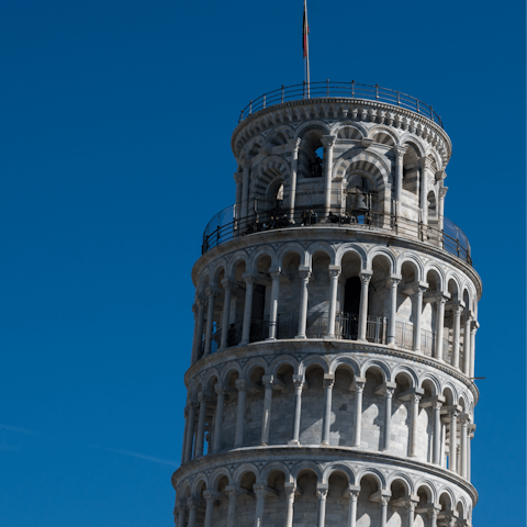 Explore all of the attractions in Pisa, 12 kilometres away