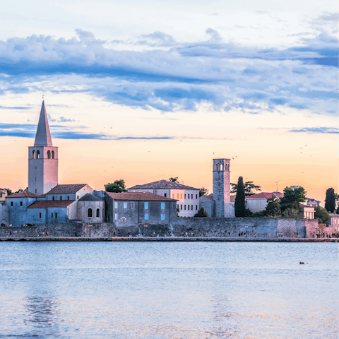 Begin your stay in Croatia with a day trip to Poreč