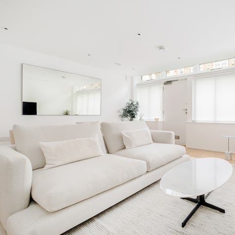 Relax with a movie after a busy day of sightseeing