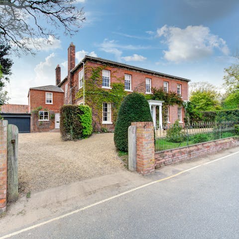 Enjoy the perfect marriage of 200-year-old elegance and modern updates