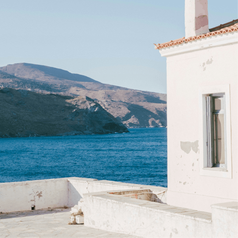 Enjoy a blissful island escape on the shores of Andros