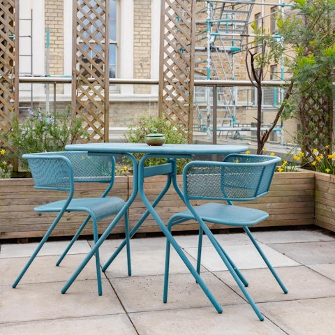 Enjoy your morning cuppa on the terrace