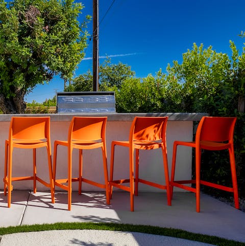 Fire up the barbecue for a flame-grilled alfresco feast