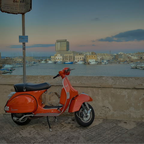 Hire a scooter and discover nearby Gallipoli