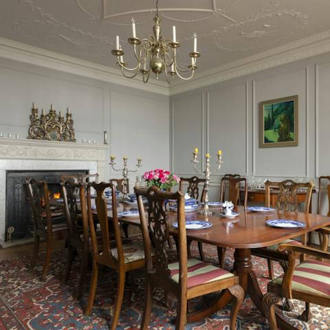 Get a Full English breakfast on the table before heading out for the day