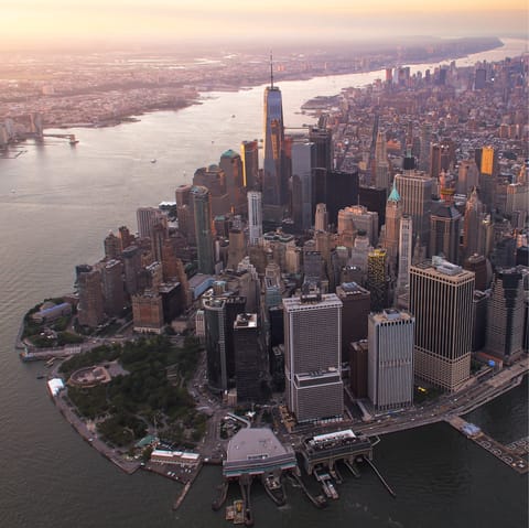 Hail a cab and be on Wall Street in just over ten minutes