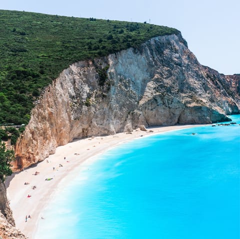 Explore the Greek island of Lefkada, home to beautiful beaches and villages