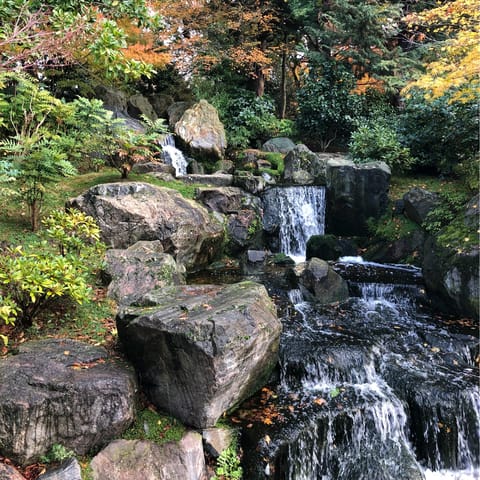 Hop on the tube at Chancery Lane and explore Holland Park