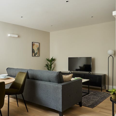 Spend cosy evenings in after busy days of sightseeing