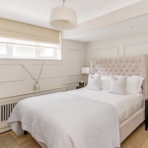 Look forward to sleeping in the sumptuous beds
