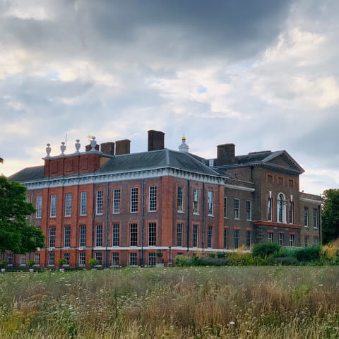 Stroll over to Kensington Palace for afternoon tea at The Orangery