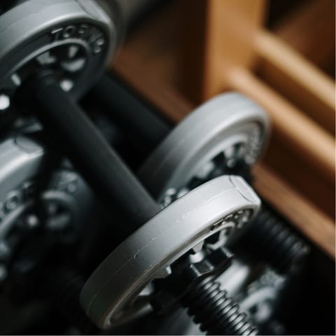 Workout alone or with the help of one of you host's trusted personal trainers in the on-site gym