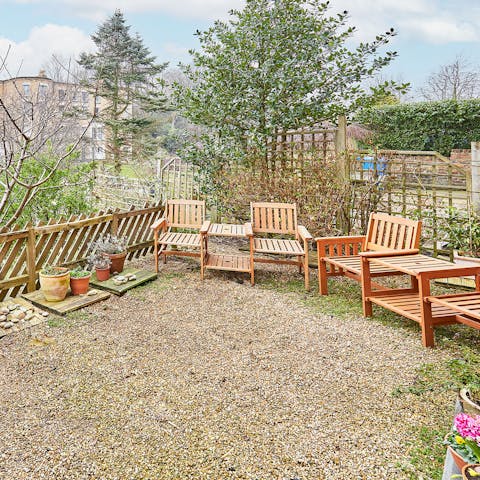 Take your morning coffee out to your private terrace for a fresh start to the day