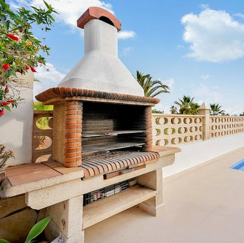 Fire up the barbecue for a starlit alfresco feast