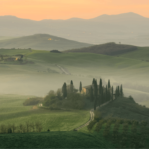 Explore stunning Tuscany, including nearby Calci