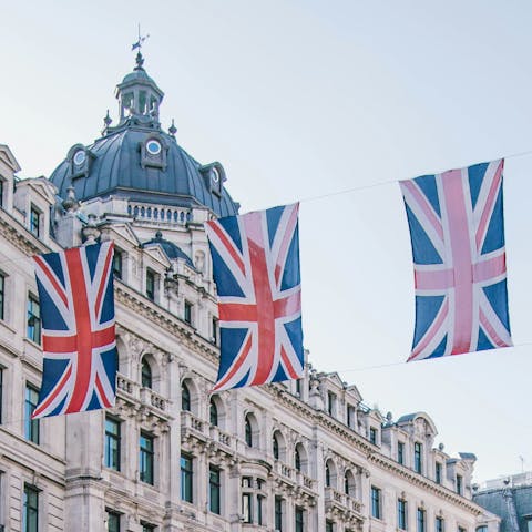 Experience the magic of central London – a short train ride away