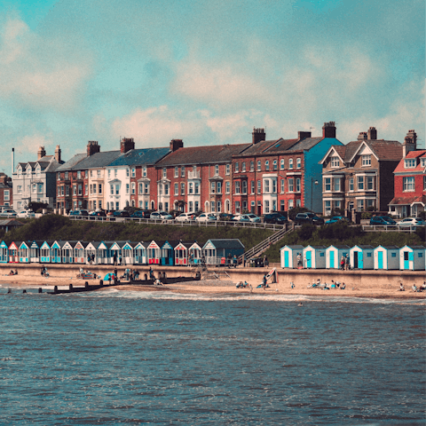 Soak up the seaside nostalgia of Southwold, just a short drive away