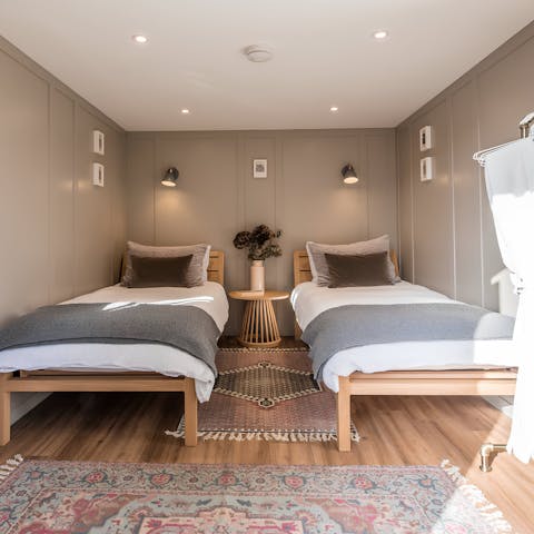 Drift off to sleep listening to the gentle hooting of owls