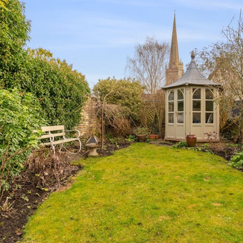 Enjoy the blissful abundance of nature found in the garden