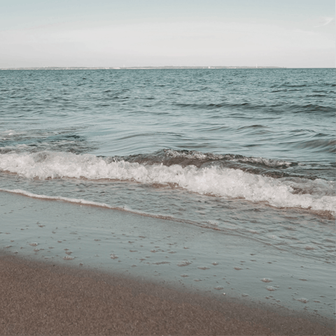 Stroll down to the shores of Livadi Beach in just over fifteen minutes