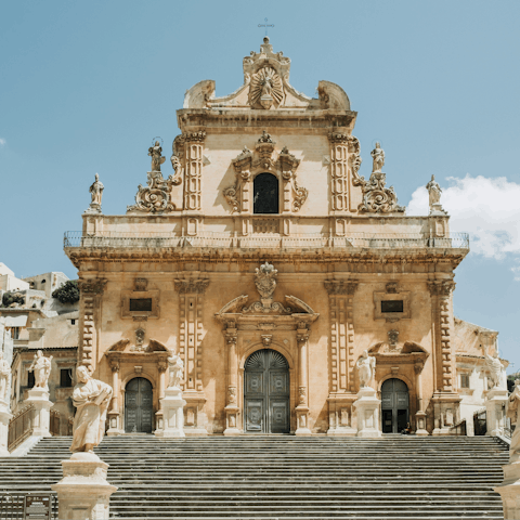 Be inspired by the historic sights of nearby Modica