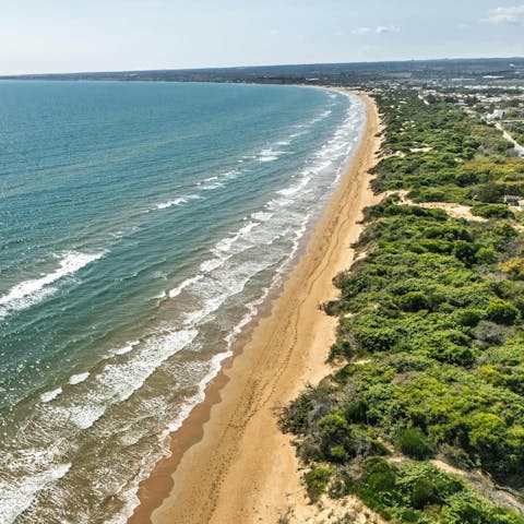 Spend blissful days on the shores of Santa Maria del Focallo