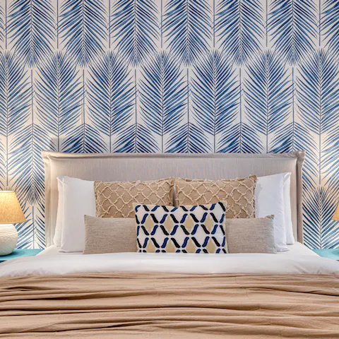 Wake up in the beautifully dressed bed feeling rested and ready for another day of Athens sightseeing