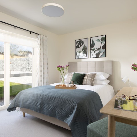 Sleep soundly in comfortable bedrooms