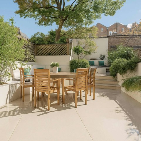 Soak up the morning sunshine on the private terrace