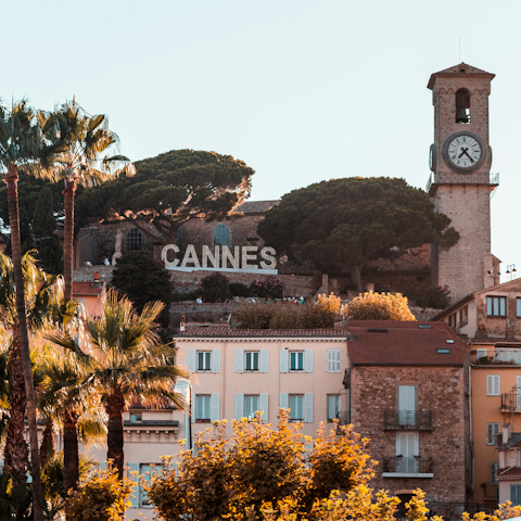 Explore the historic heart of Cannes – a short walk away