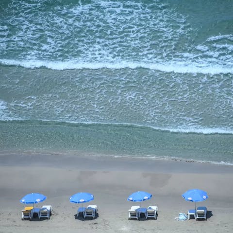 Stay by Sanz Beach, offering gendered swimming for religious tourists