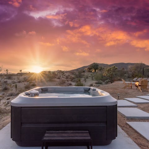 Make sundowners here your only firm plan for the day