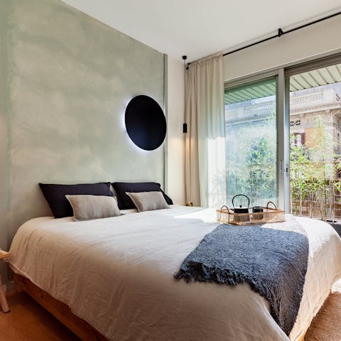 Snuggle up in the comfortable beds and wake up feeling ready to explore
