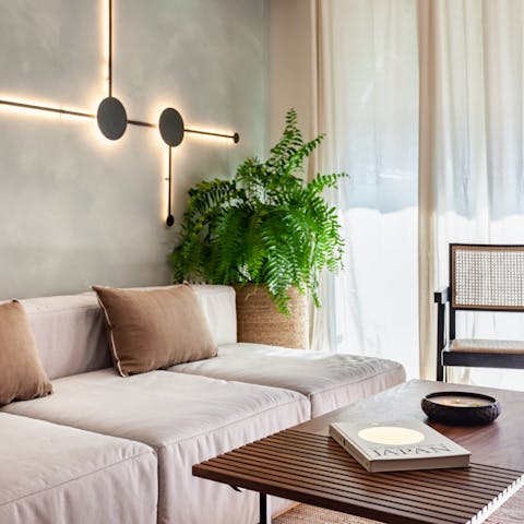 Sprawl out on the cosy sofa after a long day, your favourite show streaming on the smart TV